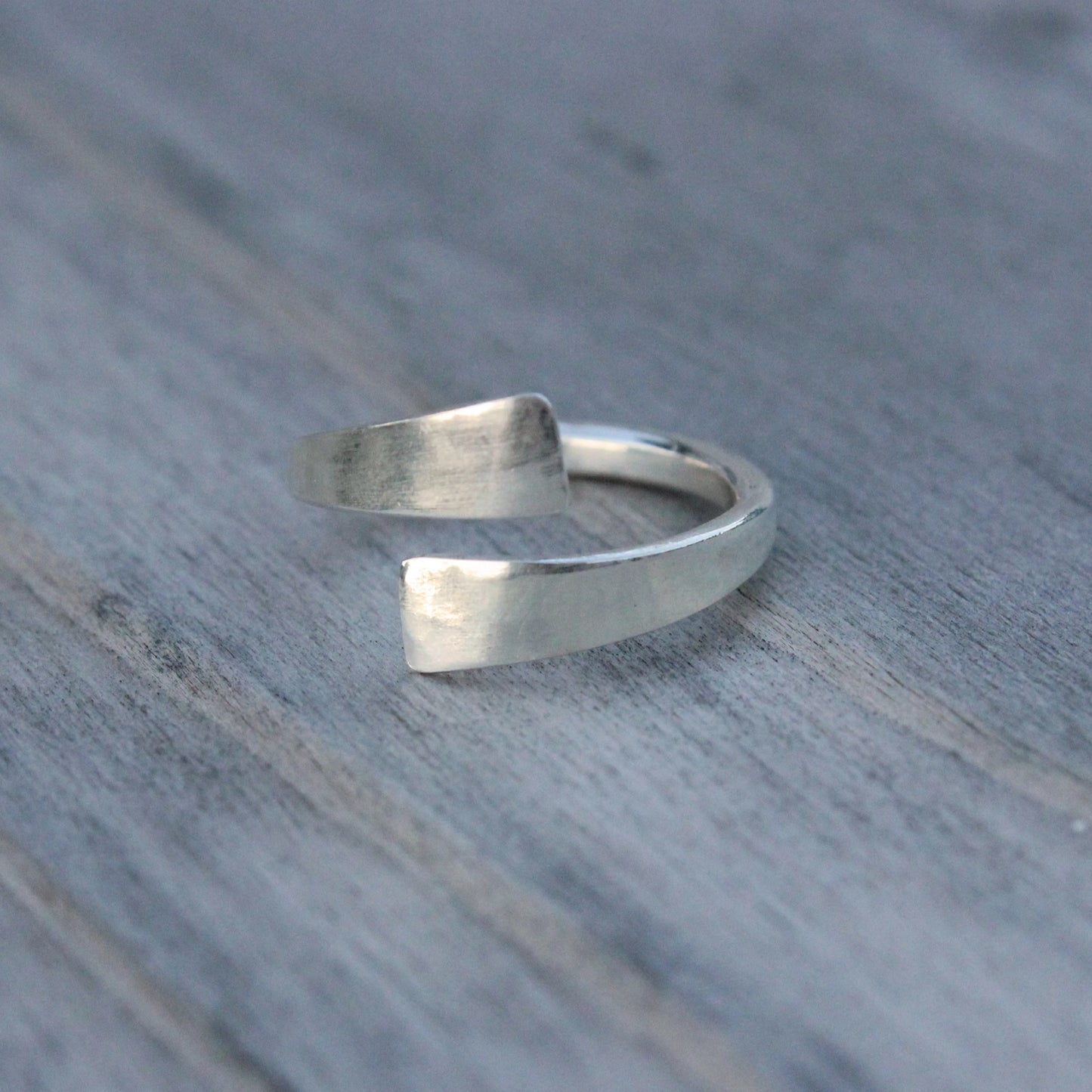 Open Flat Forged Ring