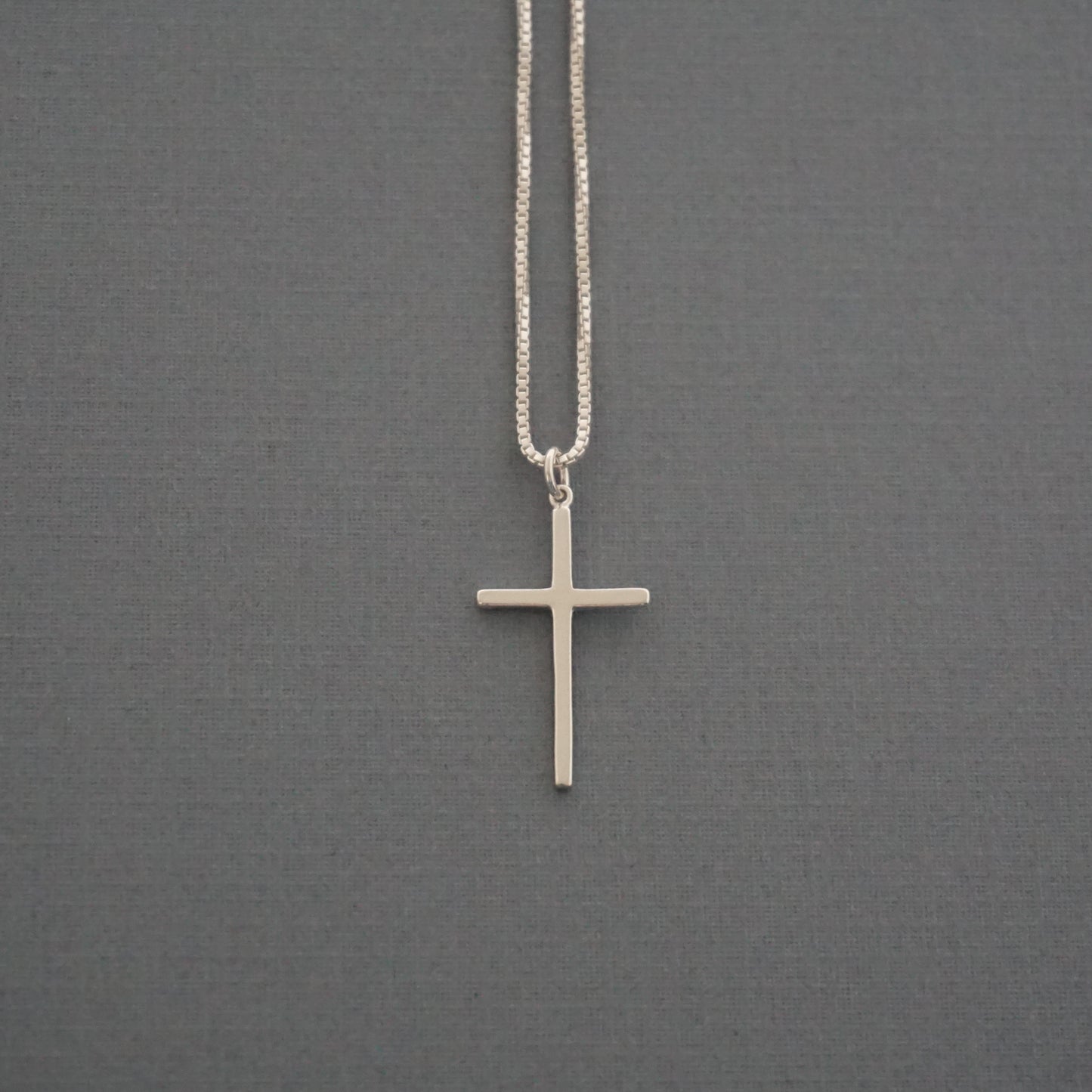 Thin Cross Necklace