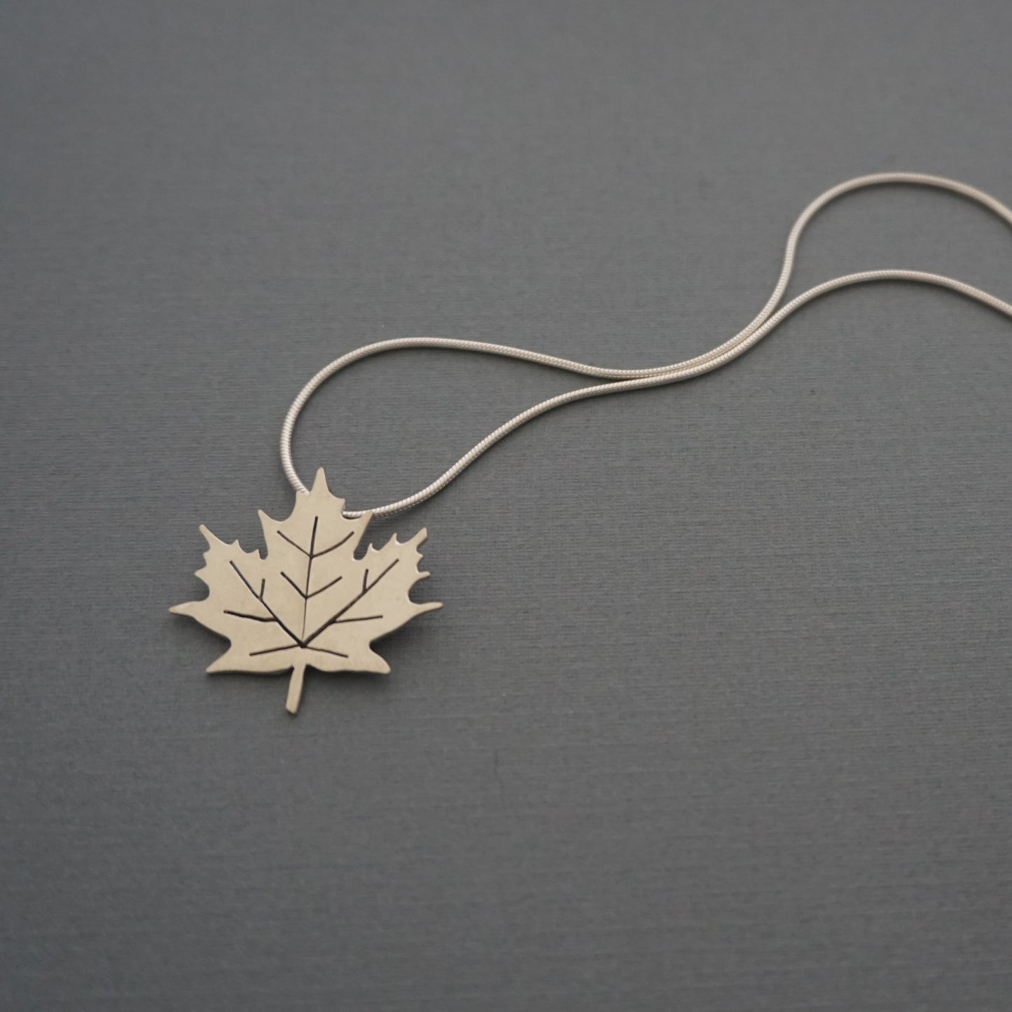 Large Maple Leaf Pendant