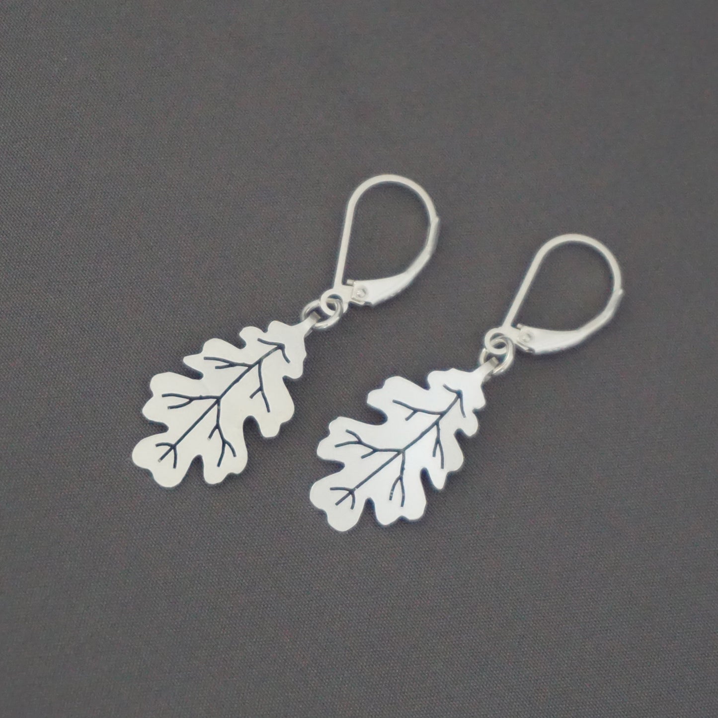 Oak Leaf Earrings