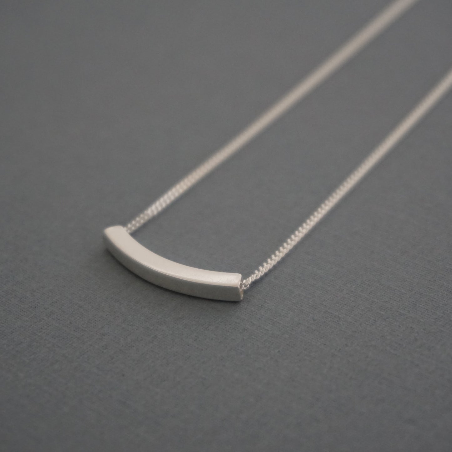 Dainty Square Tube Necklace