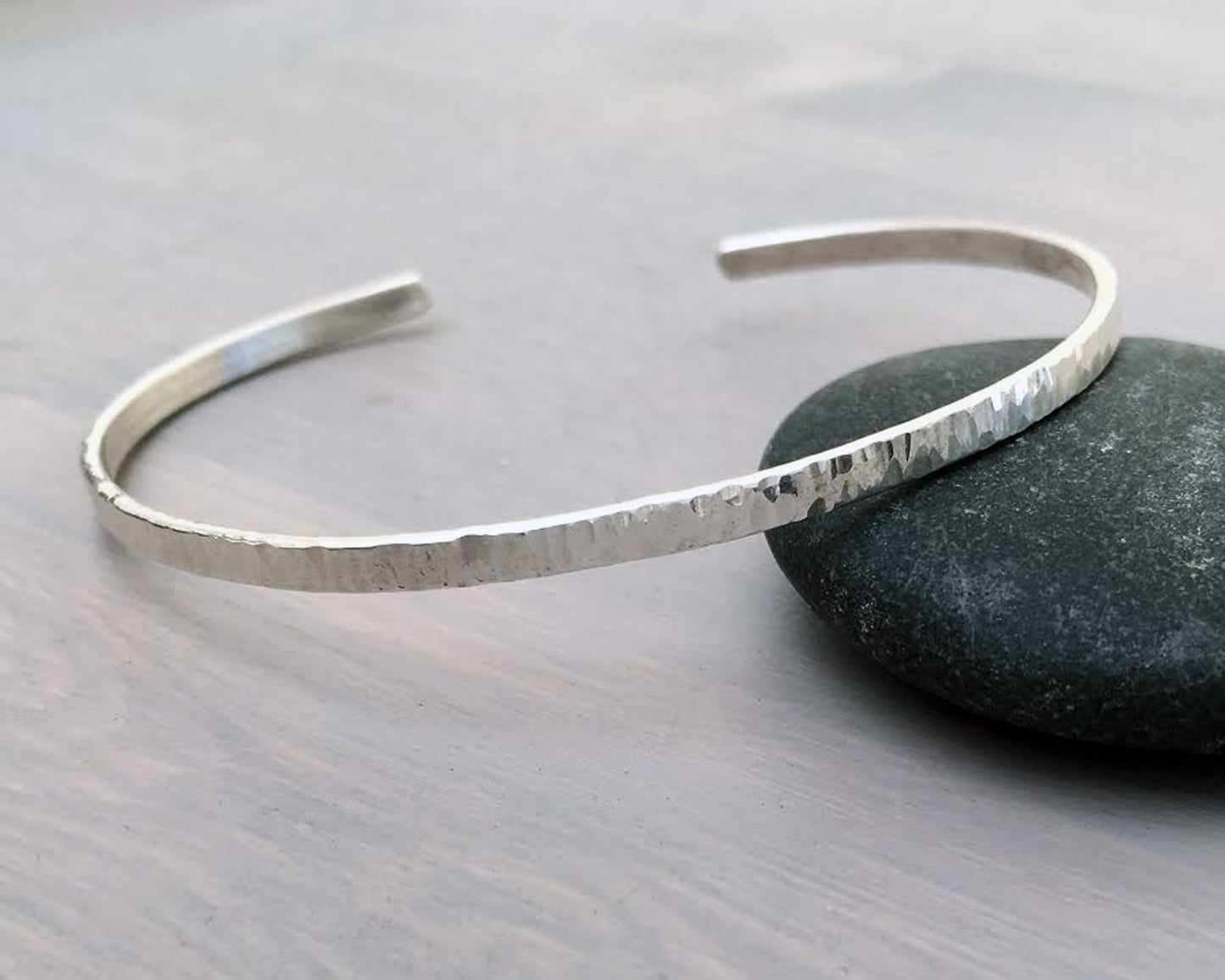 Hammered Cuff Bracelet