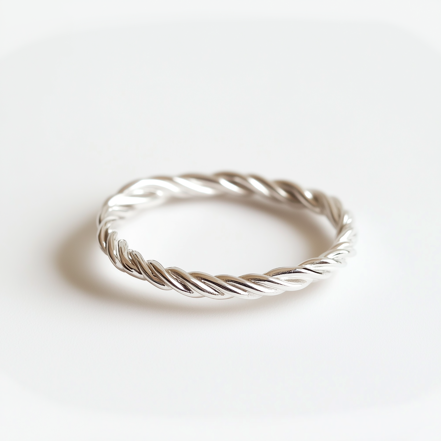 Twisted Round Ring