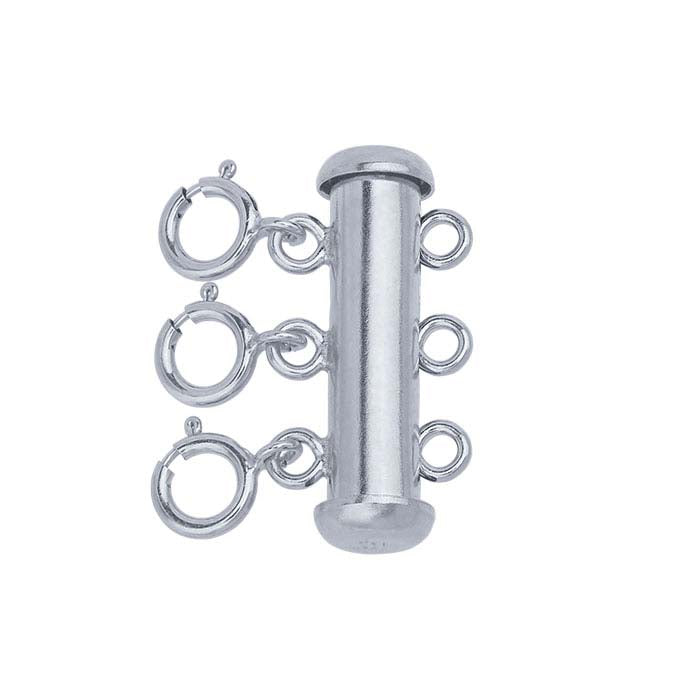 Layering Clasp: 3 Necklace Strands