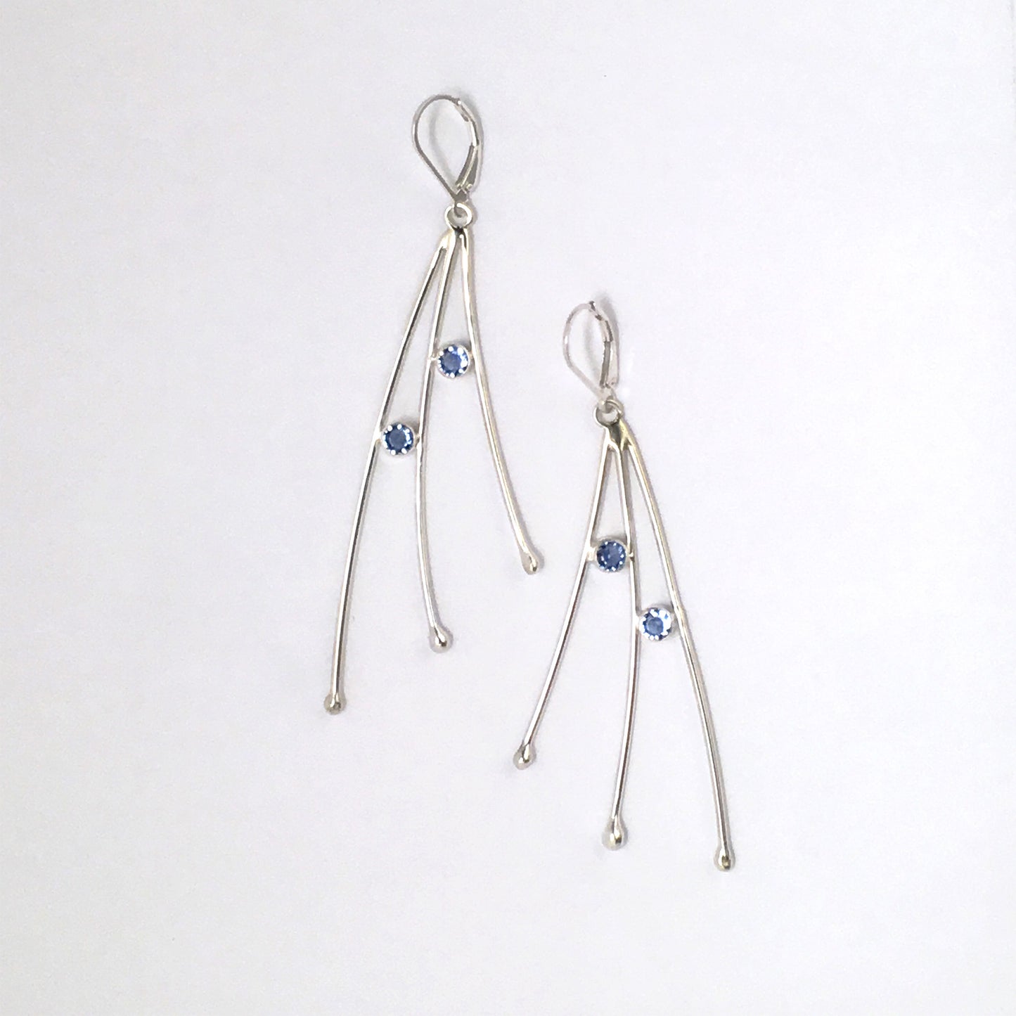 Triple Ray Earrings