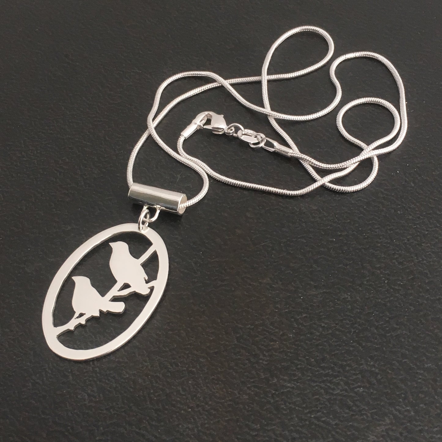 Two Finches Necklace