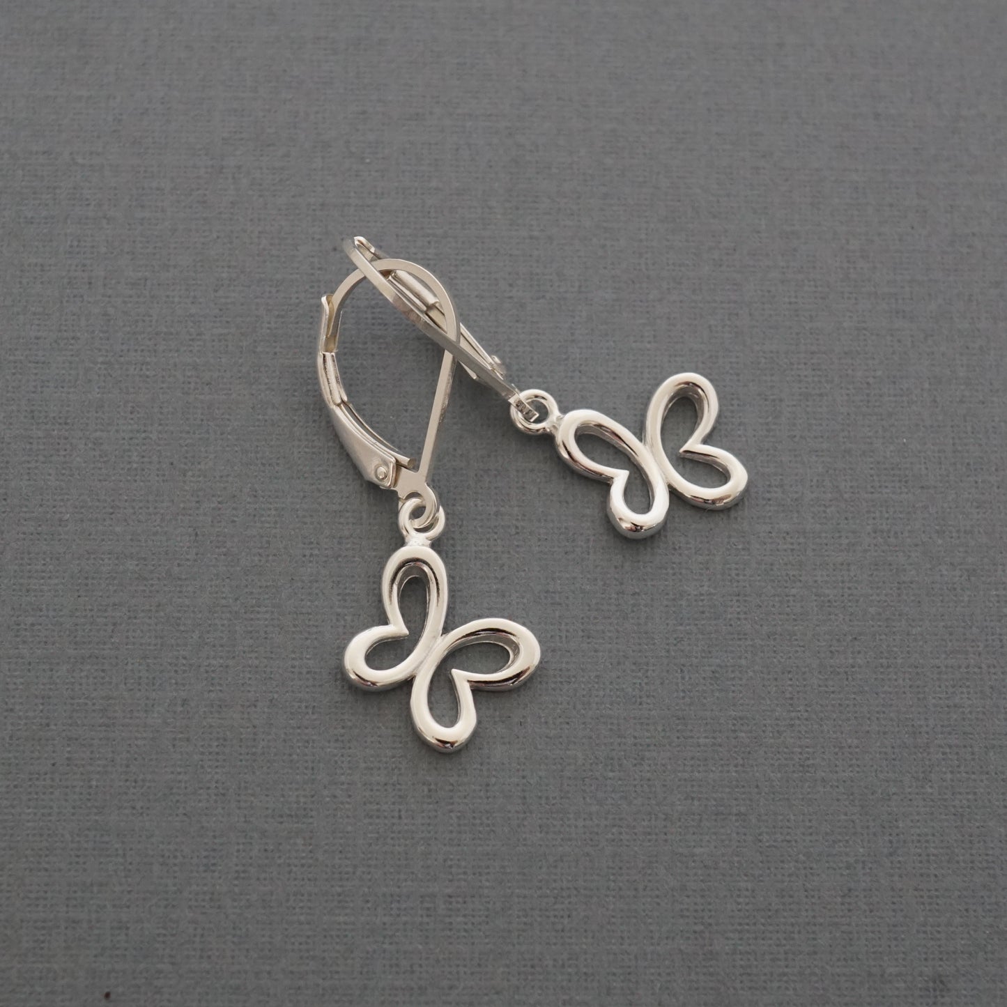 Butterfly Drop Earrings