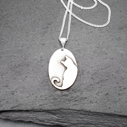 White Cat Pendant