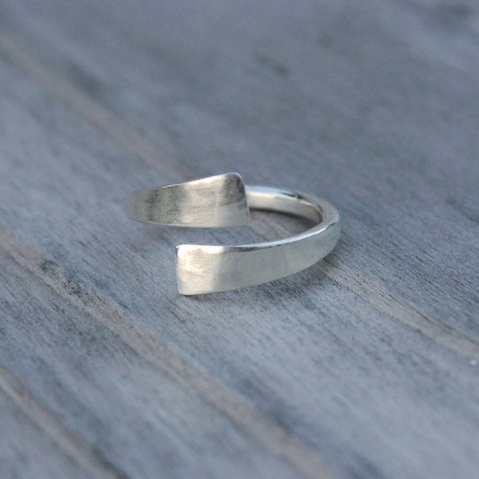 Open Flat Forged Ring