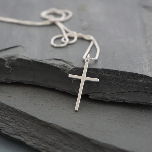 Thin Cross Necklace