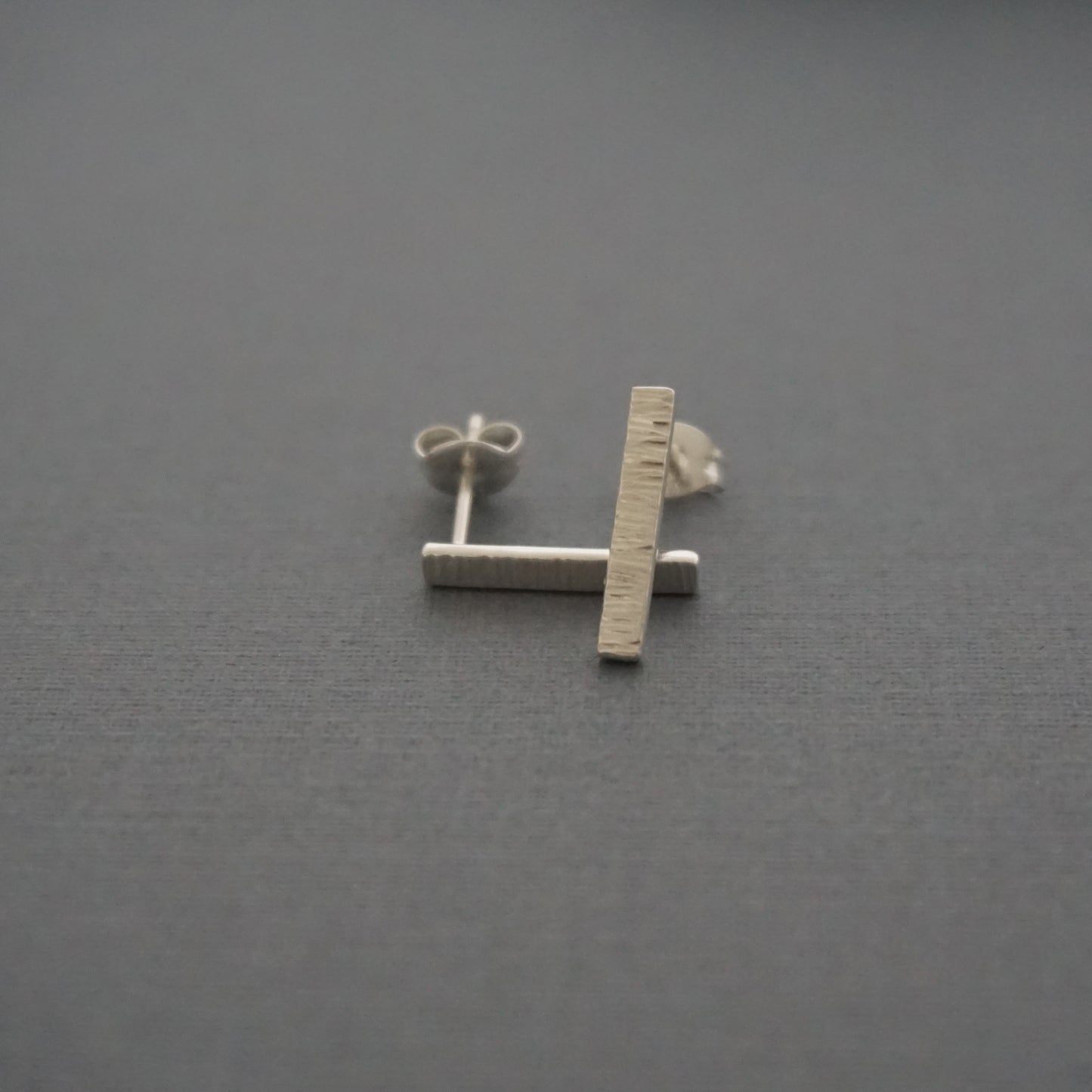 Line Hammered Studs