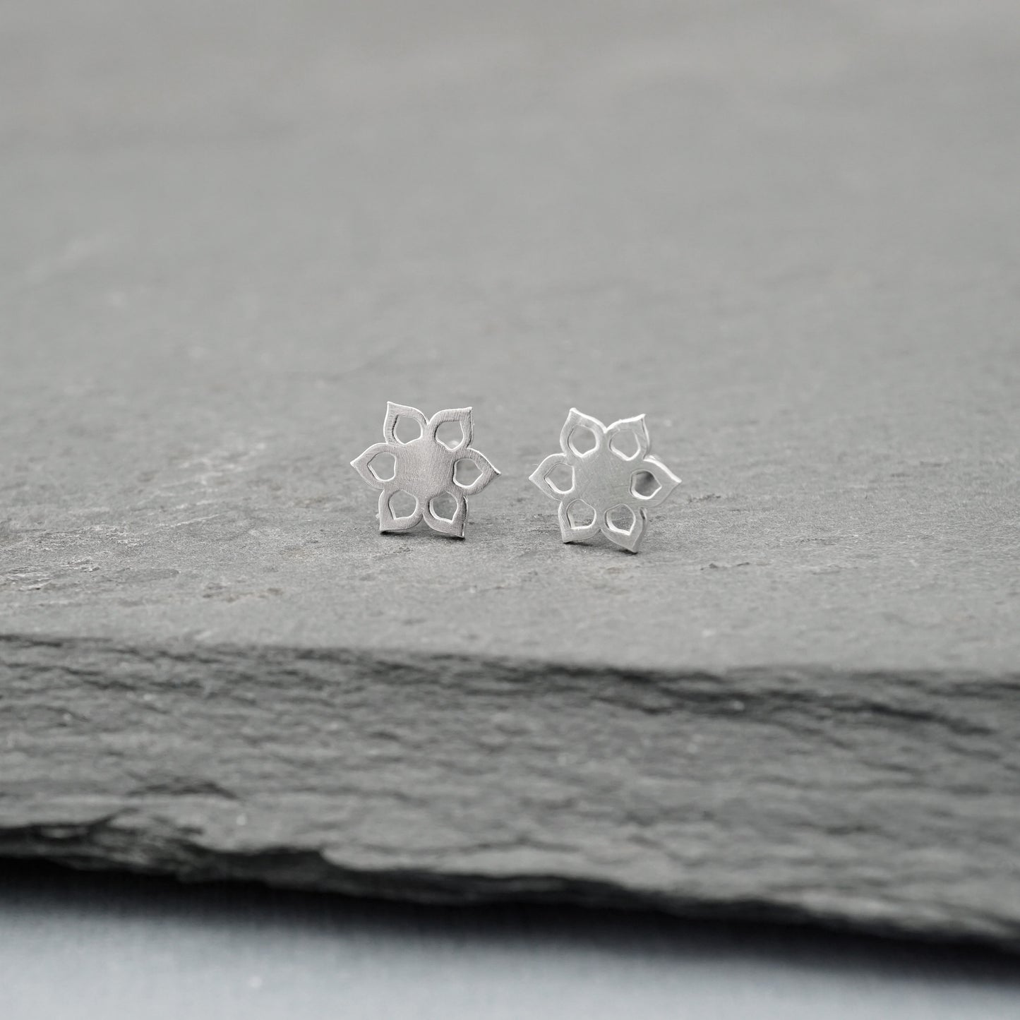 Mandala Flower Studs