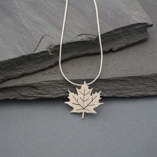 Large Maple Leaf Pendant
