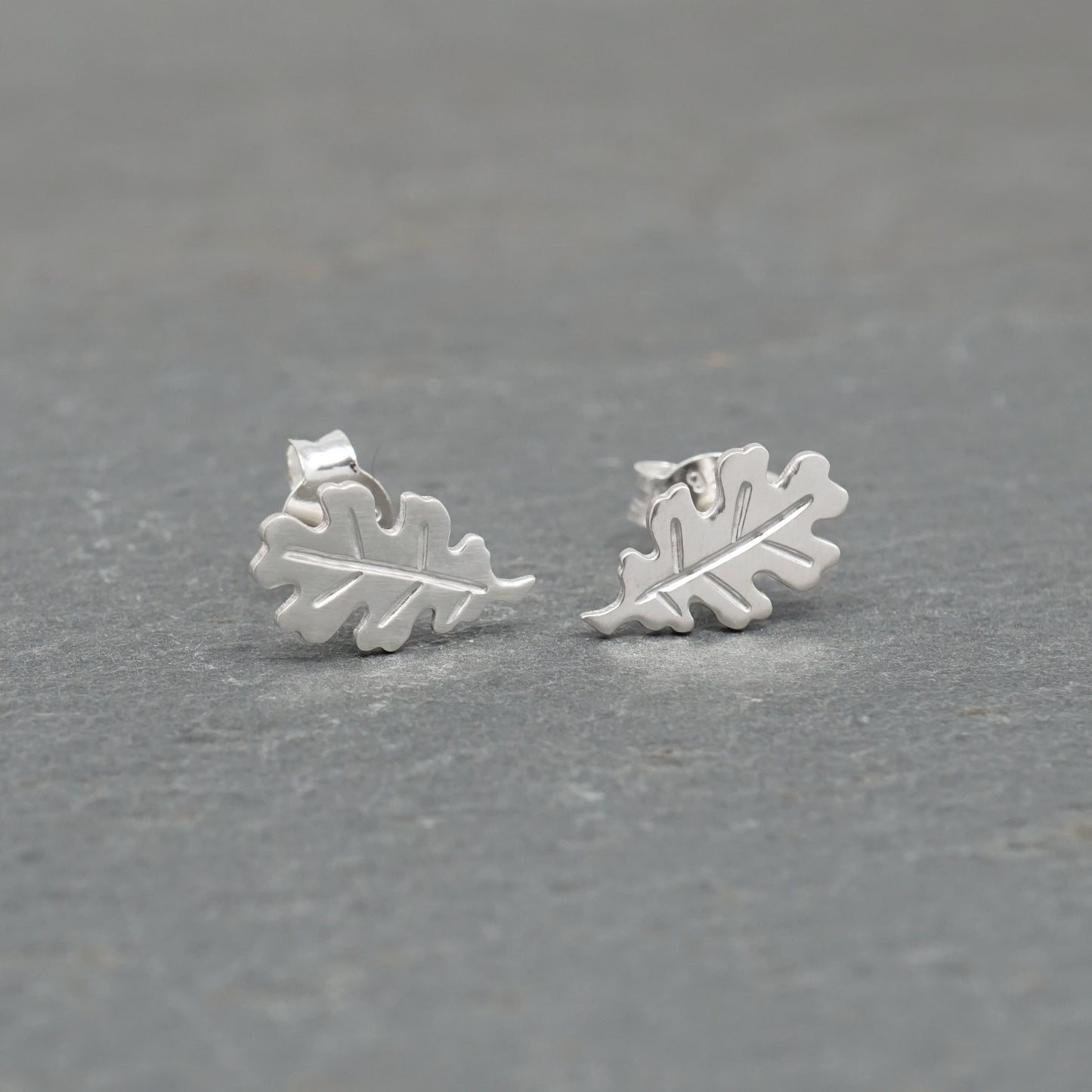 Oak Leaf Studs