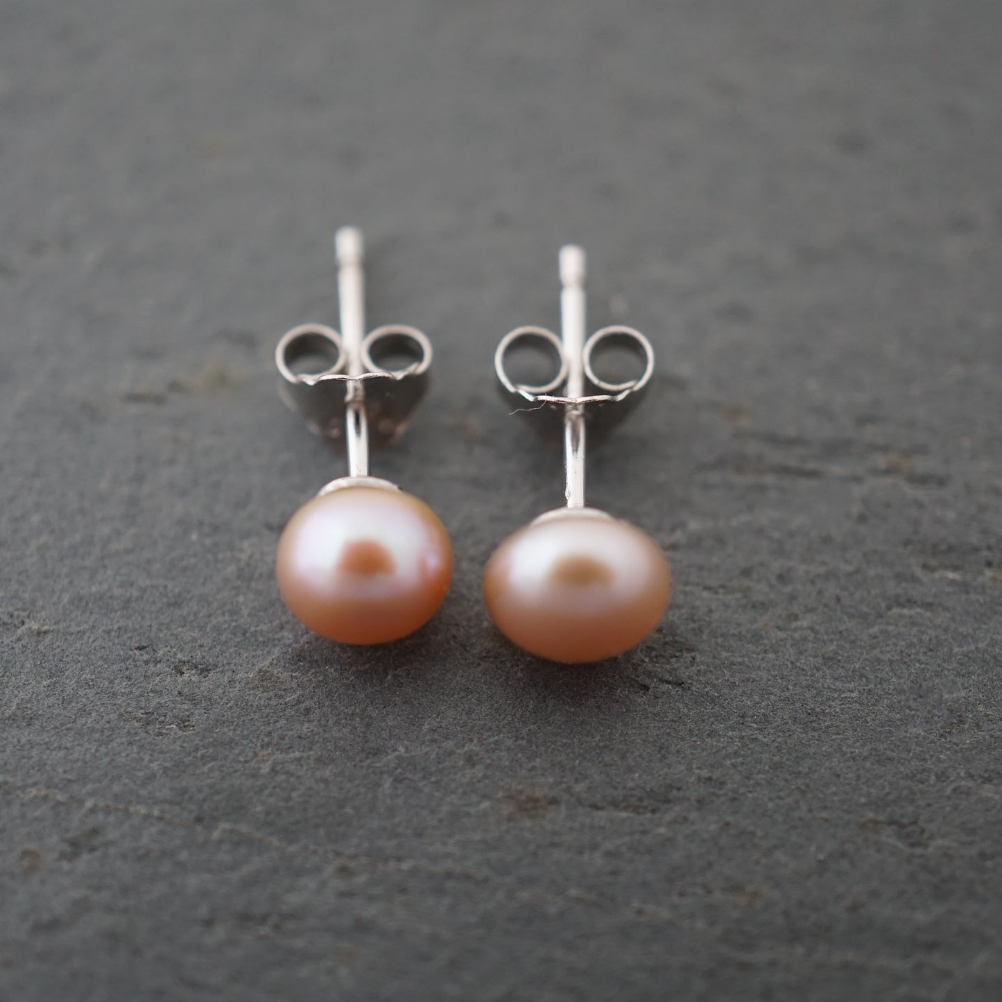 Pink Pearl Studs