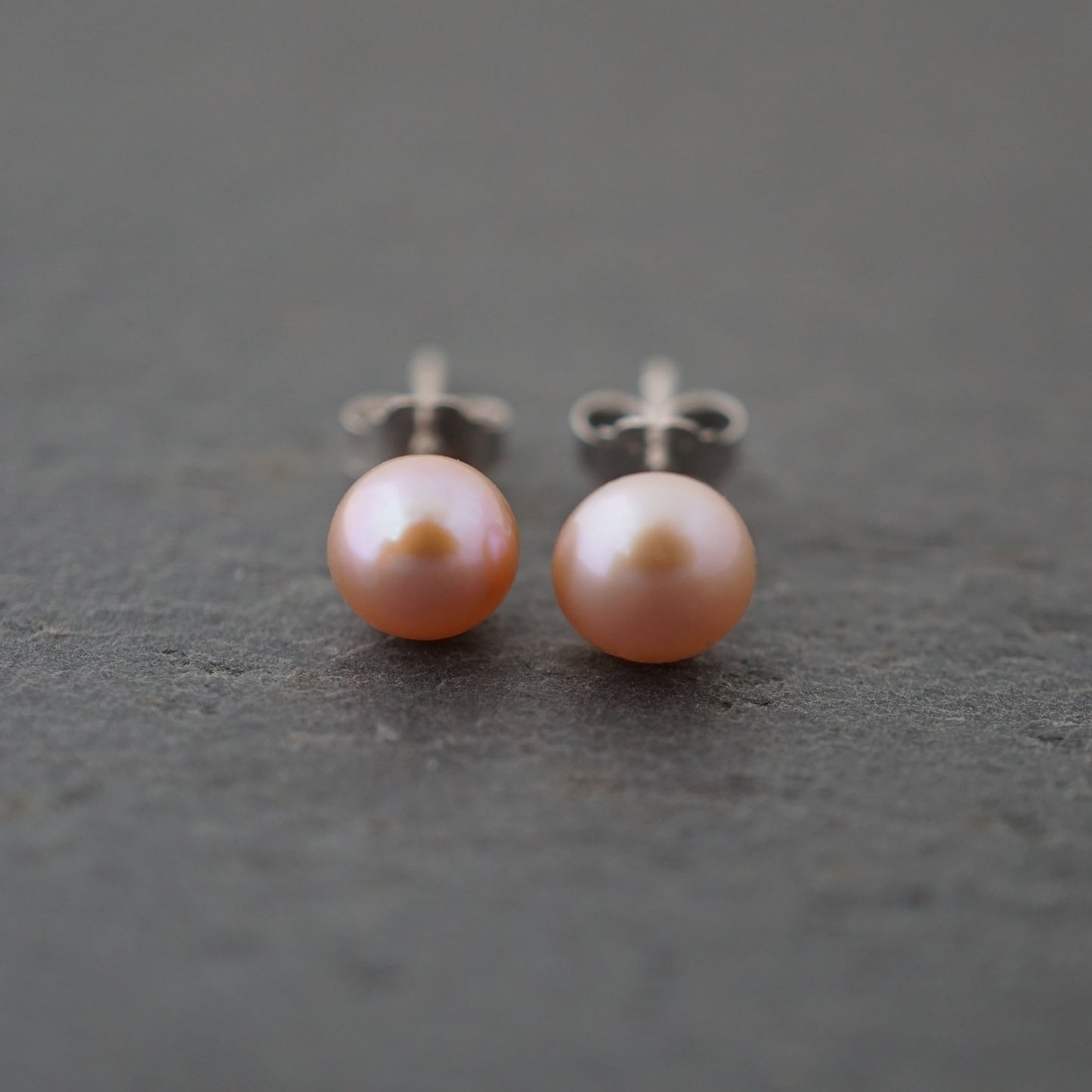 Pink Pearl Studs