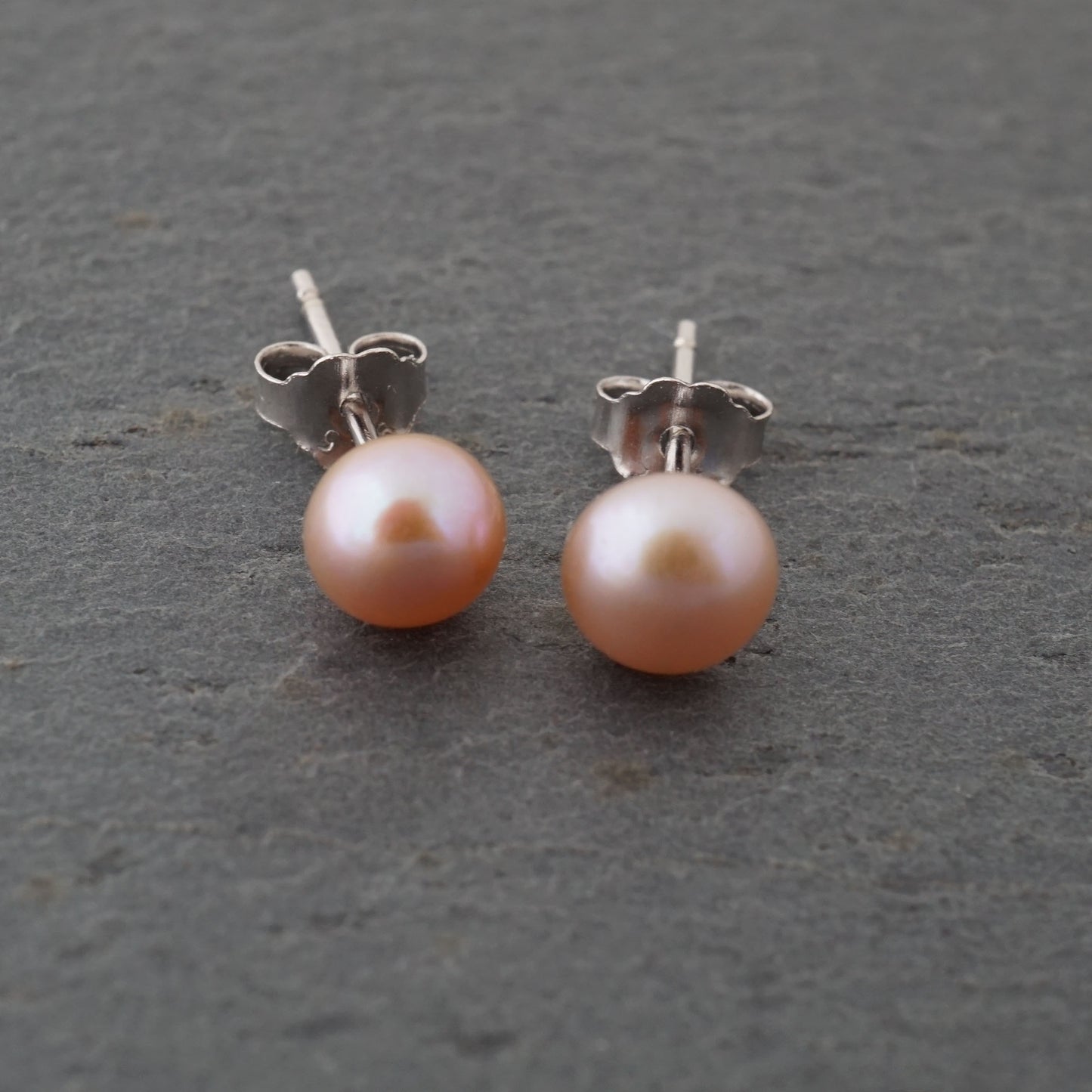 Pink Pearl Studs